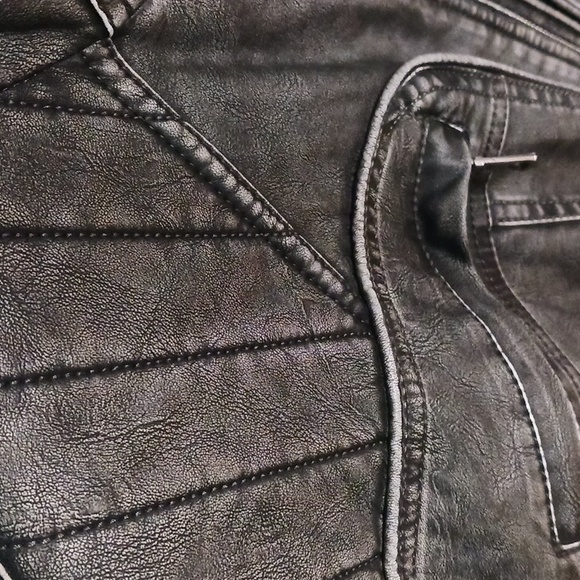 Ameri Mode Vegan Moto Jacket size XL - Picture 3 of 14